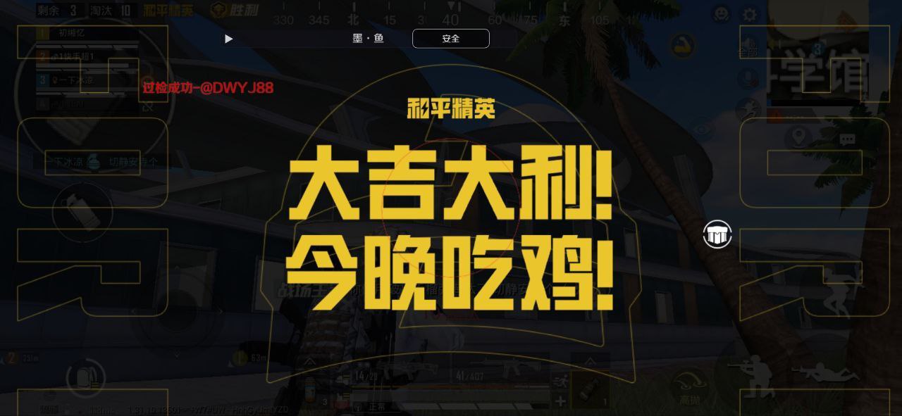 和平精英辅助【巡查员直装V1.0】人物透视 雷达预警 全车美化 枪械美化 人物加速